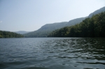 Tennessee River Gorge from the water.